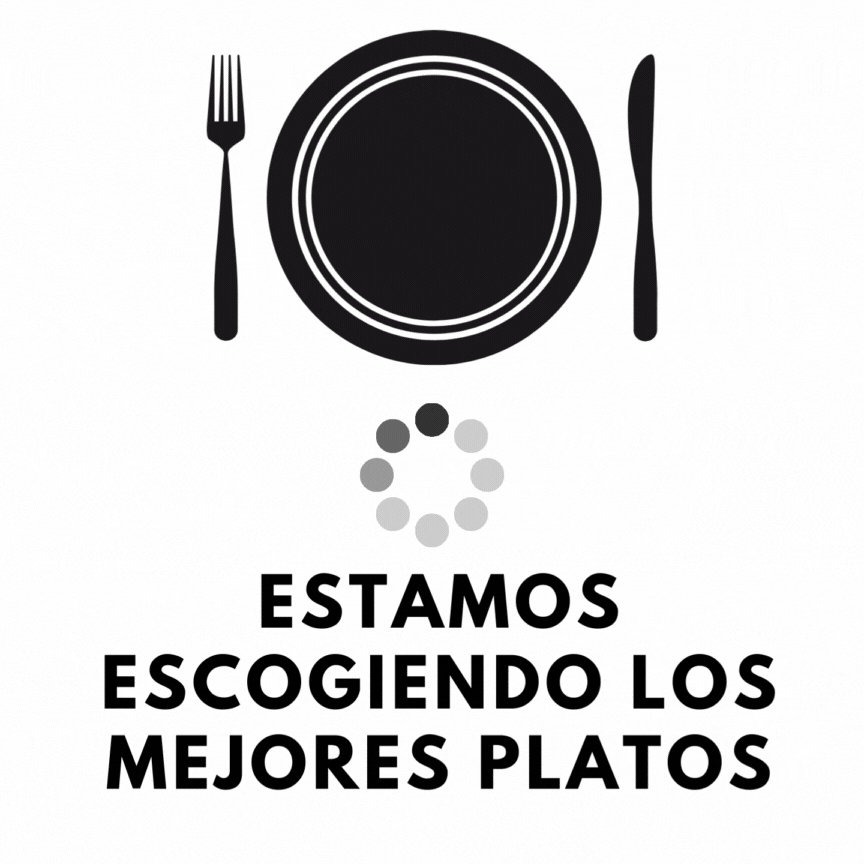 Escogiendo los mejores platos para ti...